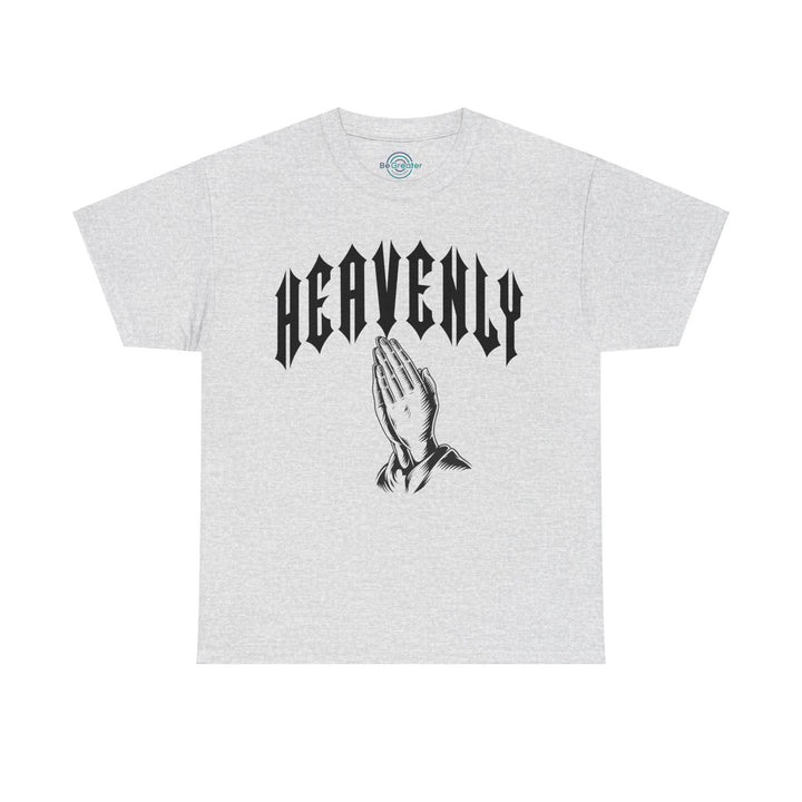 'Heavenly' Unisex Tee Regular Fit Round Neck Graphic Tshirt, Urban Fashion, Short Sleeve Great For Outdoor, Spring, Summer,  Casual Graphic Tees, Comfortable Men's or Women's Top for Day or Night Wear